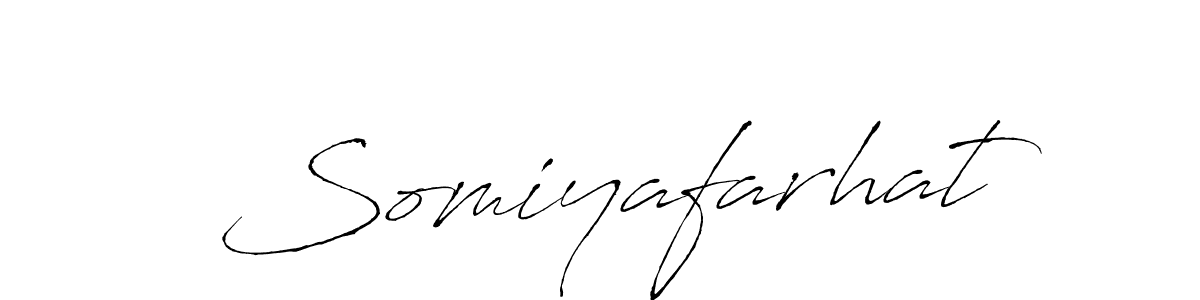It looks lik you need a new signature style for name Somiyafarhat. Design unique handwritten (Antro_Vectra) signature with our free signature maker in just a few clicks. Somiyafarhat signature style 6 images and pictures png