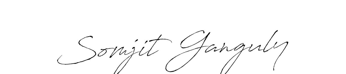 You should practise on your own different ways (Antro_Vectra) to write your name (Somjit Ganguly) in signature. don't let someone else do it for you. Somjit Ganguly signature style 6 images and pictures png