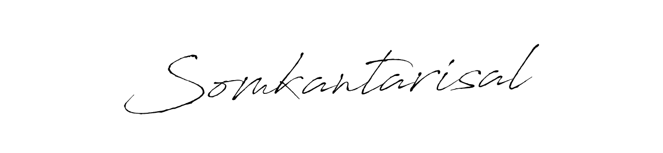 Make a beautiful signature design for name Somkantarisal. With this signature (Antro_Vectra) style, you can create a handwritten signature for free. Somkantarisal signature style 6 images and pictures png