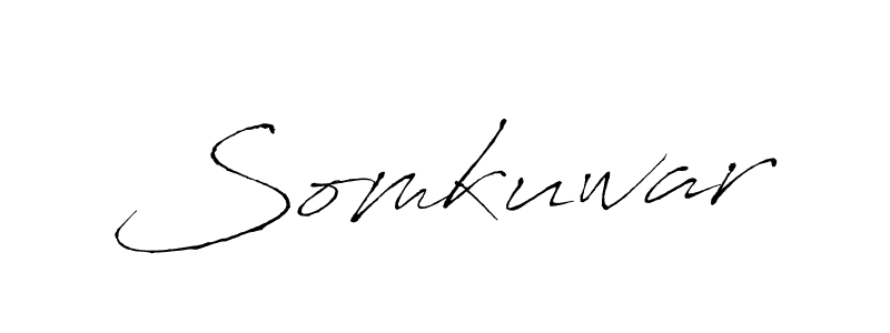 Somkuwar stylish signature style. Best Handwritten Sign (Antro_Vectra) for my name. Handwritten Signature Collection Ideas for my name Somkuwar. Somkuwar signature style 6 images and pictures png