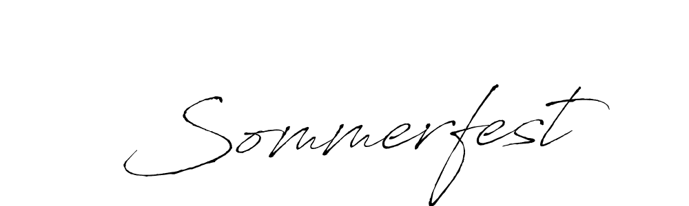 The best way (Antro_Vectra) to make a short signature is to pick only two or three words in your name. The name Sommerfest include a total of six letters. For converting this name. Sommerfest signature style 6 images and pictures png