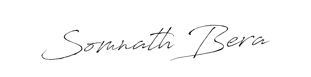 Design your own signature with our free online signature maker. With this signature software, you can create a handwritten (Antro_Vectra) signature for name Somnath Bera. Somnath Bera signature style 6 images and pictures png