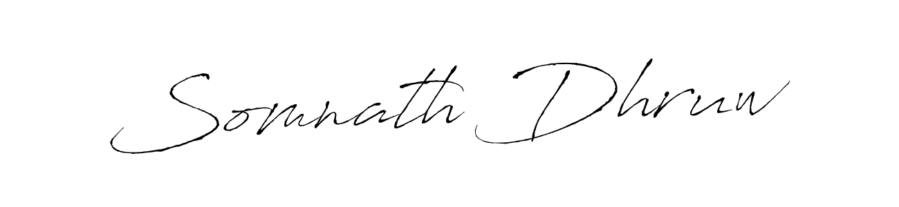 Also we have Somnath Dhruw name is the best signature style. Create professional handwritten signature collection using Antro_Vectra autograph style. Somnath Dhruw signature style 6 images and pictures png