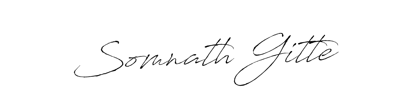 How to Draw Somnath Gitte signature style? Antro_Vectra is a latest design signature styles for name Somnath Gitte. Somnath Gitte signature style 6 images and pictures png