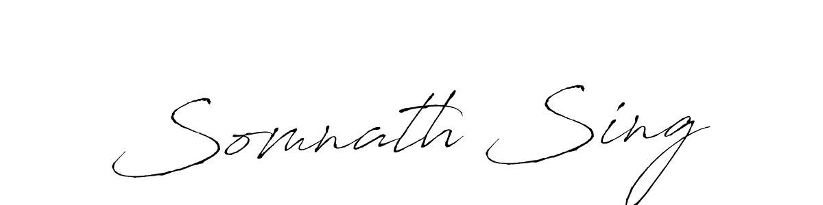 It looks lik you need a new signature style for name Somnath Sing. Design unique handwritten (Antro_Vectra) signature with our free signature maker in just a few clicks. Somnath Sing signature style 6 images and pictures png