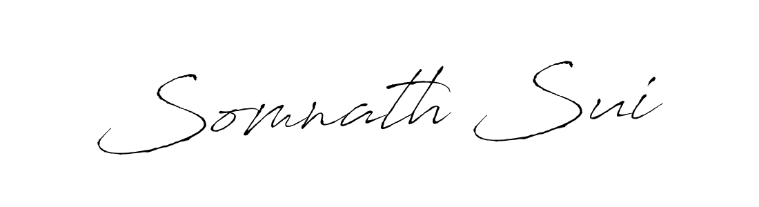 You should practise on your own different ways (Antro_Vectra) to write your name (Somnath Sui) in signature. don't let someone else do it for you. Somnath Sui signature style 6 images and pictures png