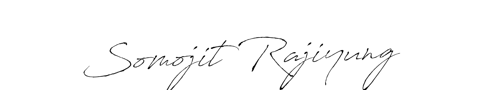 Make a beautiful signature design for name Somojit Rajiyung. Use this online signature maker to create a handwritten signature for free. Somojit Rajiyung signature style 6 images and pictures png