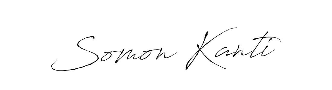 You can use this online signature creator to create a handwritten signature for the name Somon Kanti. This is the best online autograph maker. Somon Kanti signature style 6 images and pictures png