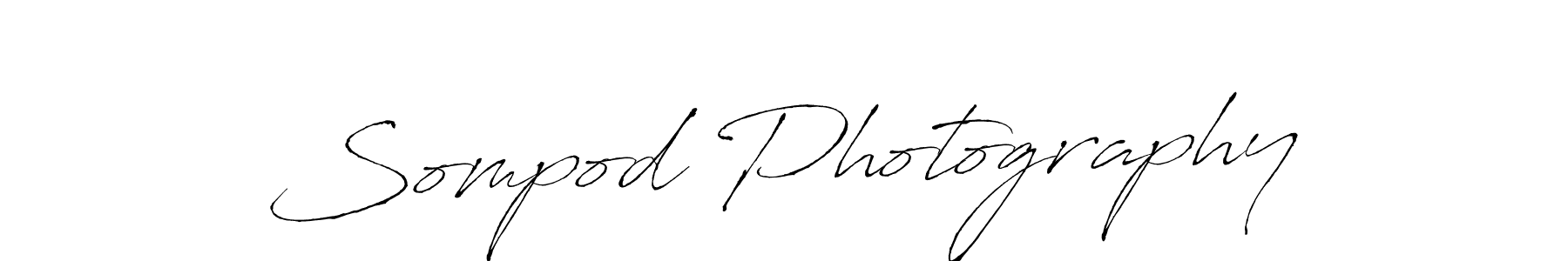 How to make Sompod Photography signature? Antro_Vectra is a professional autograph style. Create handwritten signature for Sompod Photography name. Sompod Photography signature style 6 images and pictures png