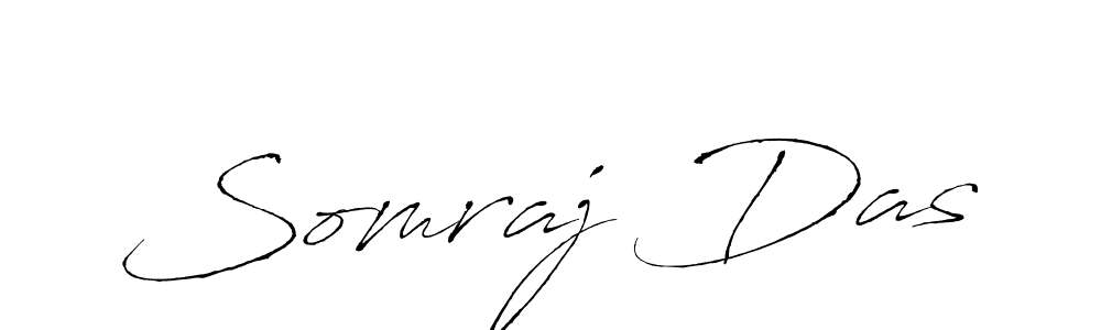 Design your own signature with our free online signature maker. With this signature software, you can create a handwritten (Antro_Vectra) signature for name Somraj Das. Somraj Das signature style 6 images and pictures png