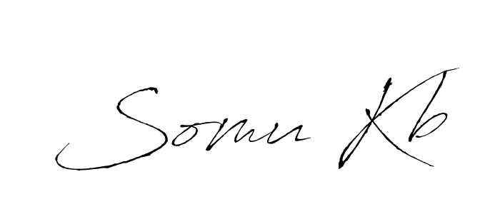 Once you've used our free online signature maker to create your best signature Antro_Vectra style, it's time to enjoy all of the benefits that Somu Kb name signing documents. Somu Kb signature style 6 images and pictures png