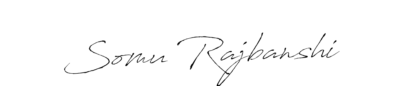 You should practise on your own different ways (Antro_Vectra) to write your name (Somu Rajbanshi) in signature. don't let someone else do it for you. Somu Rajbanshi signature style 6 images and pictures png