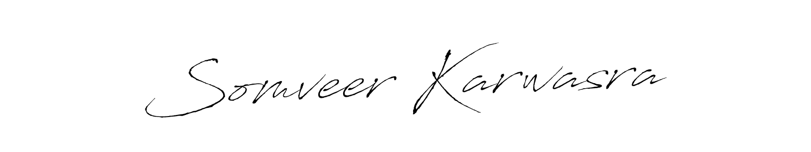 Use a signature maker to create a handwritten signature online. With this signature software, you can design (Antro_Vectra) your own signature for name Somveer Karwasra. Somveer Karwasra signature style 6 images and pictures png