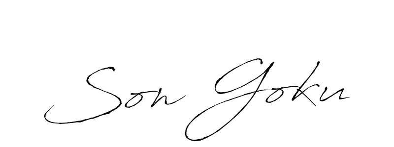 Also we have Son Goku name is the best signature style. Create professional handwritten signature collection using Antro_Vectra autograph style. Son Goku signature style 6 images and pictures png