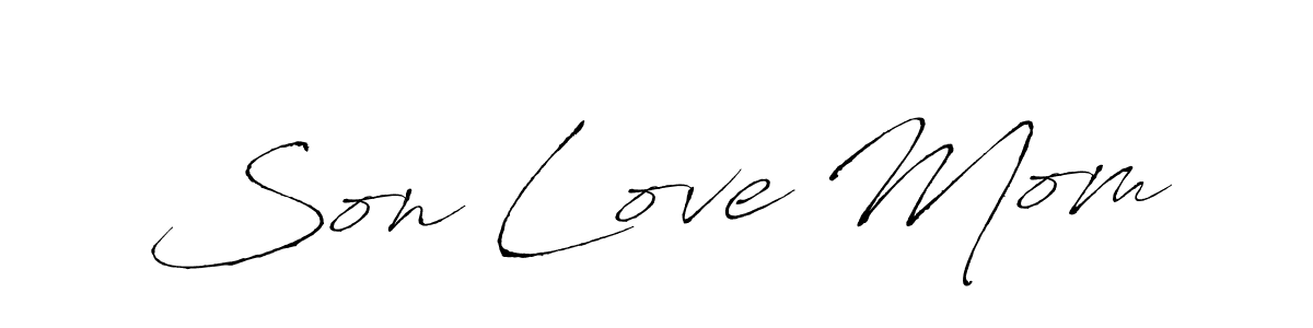 It looks lik you need a new signature style for name Son Love Mom. Design unique handwritten (Antro_Vectra) signature with our free signature maker in just a few clicks. Son Love Mom signature style 6 images and pictures png