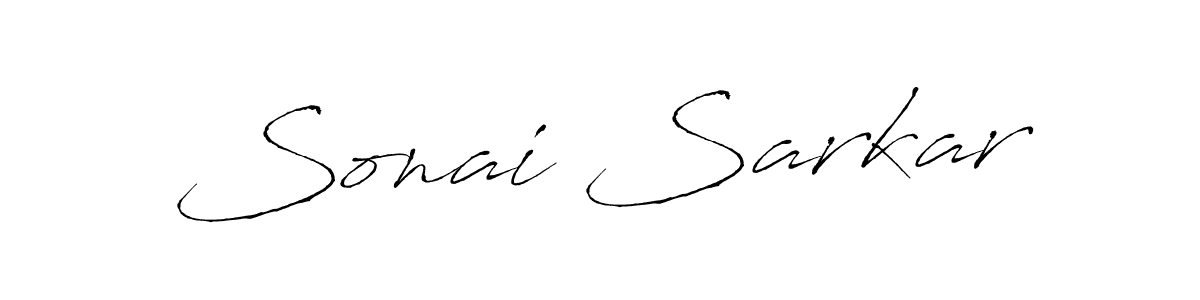 How to make Sonai Sarkar name signature. Use Antro_Vectra style for creating short signs online. This is the latest handwritten sign. Sonai Sarkar signature style 6 images and pictures png