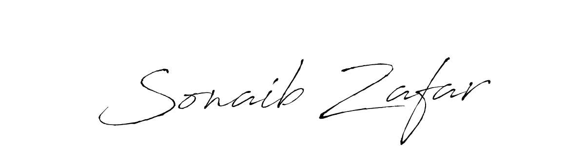 It looks lik you need a new signature style for name Sonaib Zafar. Design unique handwritten (Antro_Vectra) signature with our free signature maker in just a few clicks. Sonaib Zafar signature style 6 images and pictures png