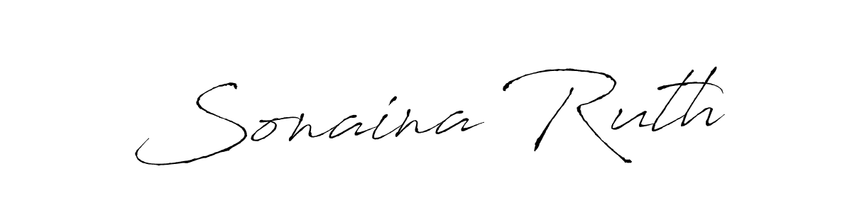 You should practise on your own different ways (Antro_Vectra) to write your name (Sonaina Ruth) in signature. don't let someone else do it for you. Sonaina Ruth signature style 6 images and pictures png