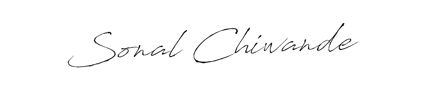 The best way (Antro_Vectra) to make a short signature is to pick only two or three words in your name. The name Sonal Chiwande include a total of six letters. For converting this name. Sonal Chiwande signature style 6 images and pictures png