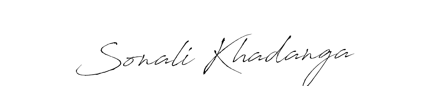 It looks lik you need a new signature style for name Sonali Khadanga. Design unique handwritten (Antro_Vectra) signature with our free signature maker in just a few clicks. Sonali Khadanga signature style 6 images and pictures png