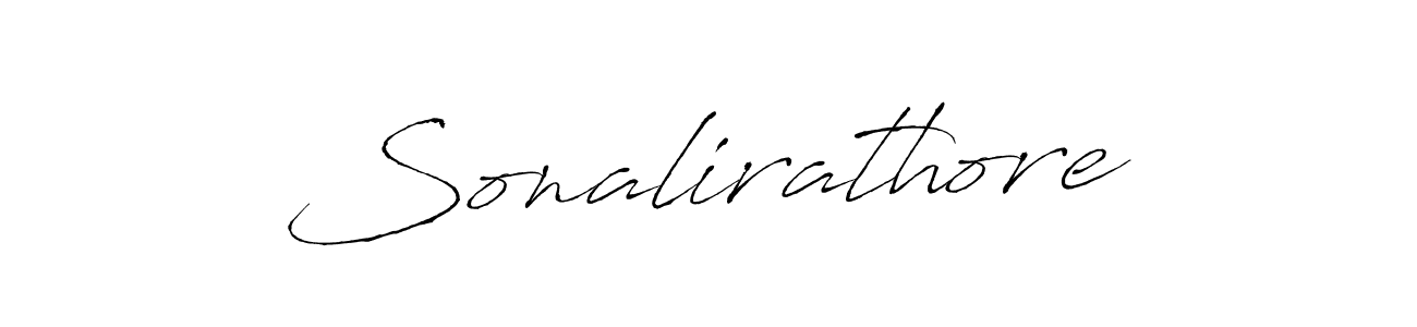 Use a signature maker to create a handwritten signature online. With this signature software, you can design (Antro_Vectra) your own signature for name Sonalirathore. Sonalirathore signature style 6 images and pictures png