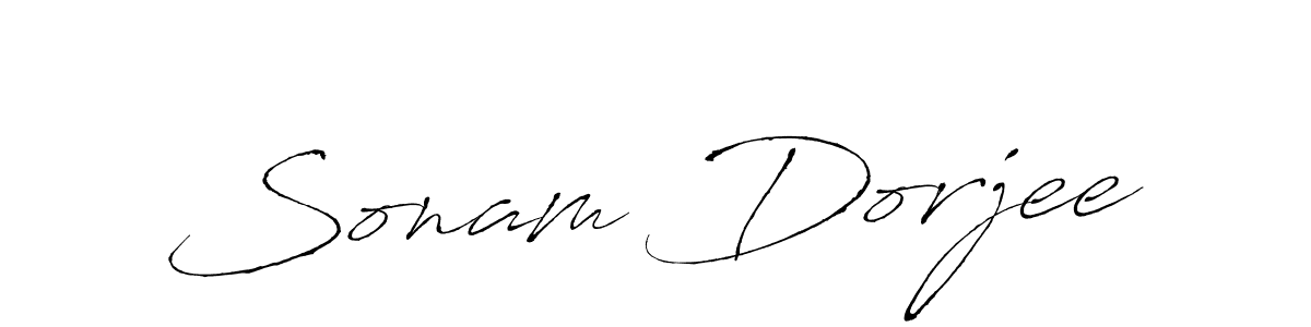 How to make Sonam Dorjee signature? Antro_Vectra is a professional autograph style. Create handwritten signature for Sonam Dorjee name. Sonam Dorjee signature style 6 images and pictures png