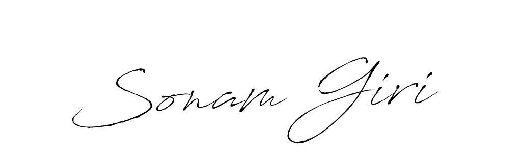 It looks lik you need a new signature style for name Sonam Giri. Design unique handwritten (Antro_Vectra) signature with our free signature maker in just a few clicks. Sonam Giri signature style 6 images and pictures png