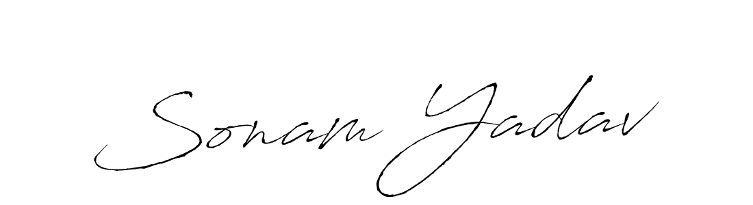 Make a beautiful signature design for name Sonam Yadav. Use this online signature maker to create a handwritten signature for free. Sonam Yadav signature style 6 images and pictures png