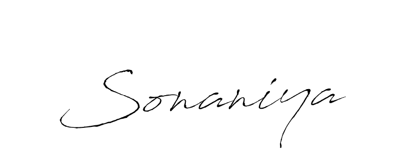 Sonaniya stylish signature style. Best Handwritten Sign (Antro_Vectra) for my name. Handwritten Signature Collection Ideas for my name Sonaniya. Sonaniya signature style 6 images and pictures png