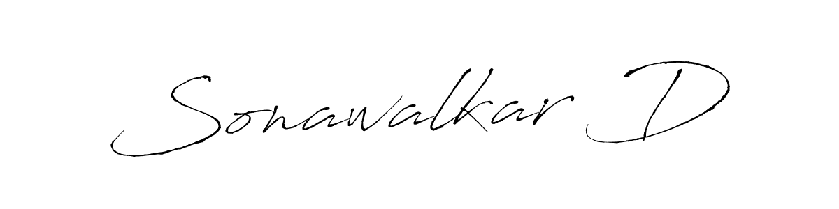 This is the best signature style for the Sonawalkar D name. Also you like these signature font (Antro_Vectra). Mix name signature. Sonawalkar D signature style 6 images and pictures png