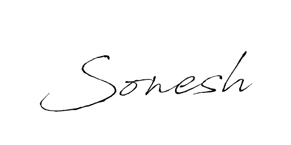 Design your own signature with our free online signature maker. With this signature software, you can create a handwritten (Antro_Vectra) signature for name Sonesh. Sonesh signature style 6 images and pictures png