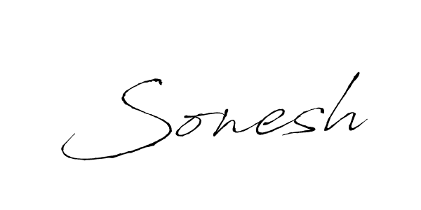 Design your own signature with our free online signature maker. With this signature software, you can create a handwritten (Antro_Vectra) signature for name Sonesh. Sonesh signature style 6 images and pictures png