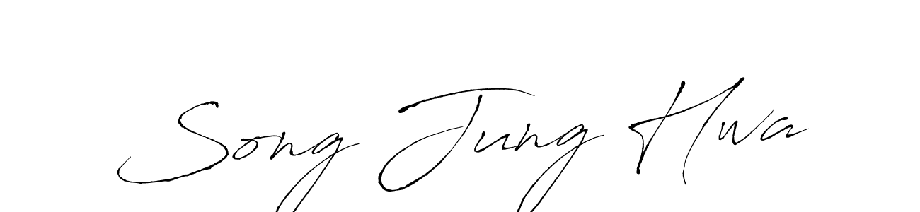 This is the best signature style for the Song Jung Hwa name. Also you like these signature font (Antro_Vectra). Mix name signature. Song Jung Hwa signature style 6 images and pictures png