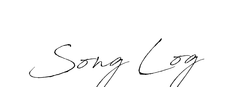 Create a beautiful signature design for name Song Log. With this signature (Antro_Vectra) fonts, you can make a handwritten signature for free. Song Log signature style 6 images and pictures png