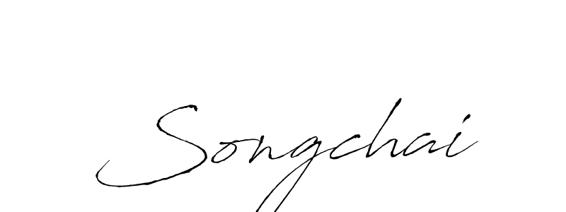 Make a beautiful signature design for name Songchai. With this signature (Antro_Vectra) style, you can create a handwritten signature for free. Songchai signature style 6 images and pictures png