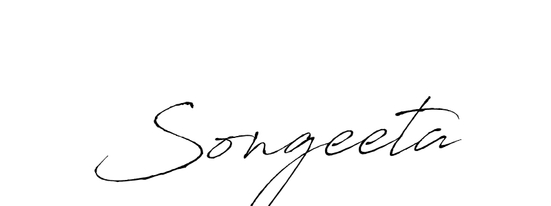 How to make Songeeta signature? Antro_Vectra is a professional autograph style. Create handwritten signature for Songeeta name. Songeeta signature style 6 images and pictures png