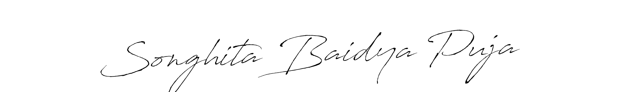 This is the best signature style for the Songhita Baidya Puja name. Also you like these signature font (Antro_Vectra). Mix name signature. Songhita Baidya Puja signature style 6 images and pictures png