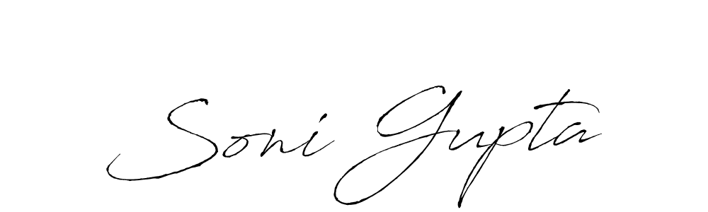 The best way (Antro_Vectra) to make a short signature is to pick only two or three words in your name. The name Soni Gupta include a total of six letters. For converting this name. Soni Gupta signature style 6 images and pictures png