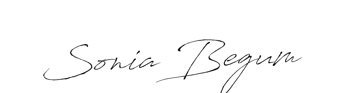 It looks lik you need a new signature style for name Sonia Begum. Design unique handwritten (Antro_Vectra) signature with our free signature maker in just a few clicks. Sonia Begum signature style 6 images and pictures png