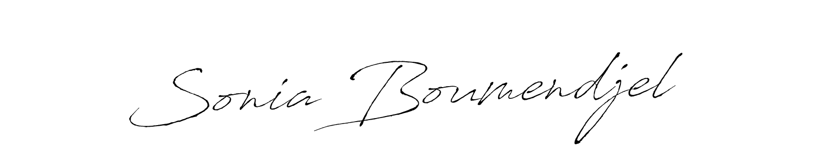 Here are the top 10 professional signature styles for the name Sonia Boumendjel. These are the best autograph styles you can use for your name. Sonia Boumendjel signature style 6 images and pictures png