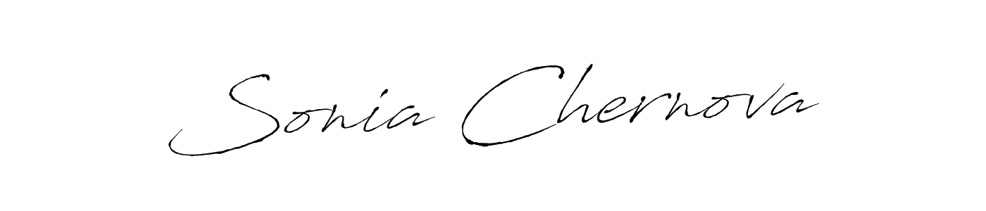 Make a beautiful signature design for name Sonia Chernova. Use this online signature maker to create a handwritten signature for free. Sonia Chernova signature style 6 images and pictures png