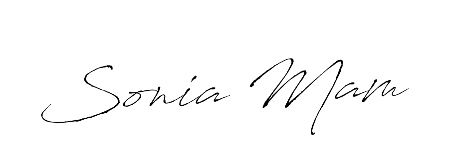 How to Draw Sonia Mam signature style? Antro_Vectra is a latest design signature styles for name Sonia Mam. Sonia Mam signature style 6 images and pictures png