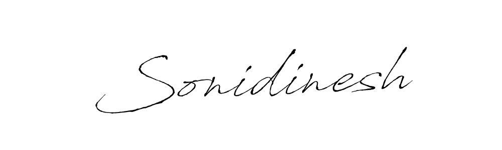Design your own signature with our free online signature maker. With this signature software, you can create a handwritten (Antro_Vectra) signature for name Sonidinesh. Sonidinesh signature style 6 images and pictures png