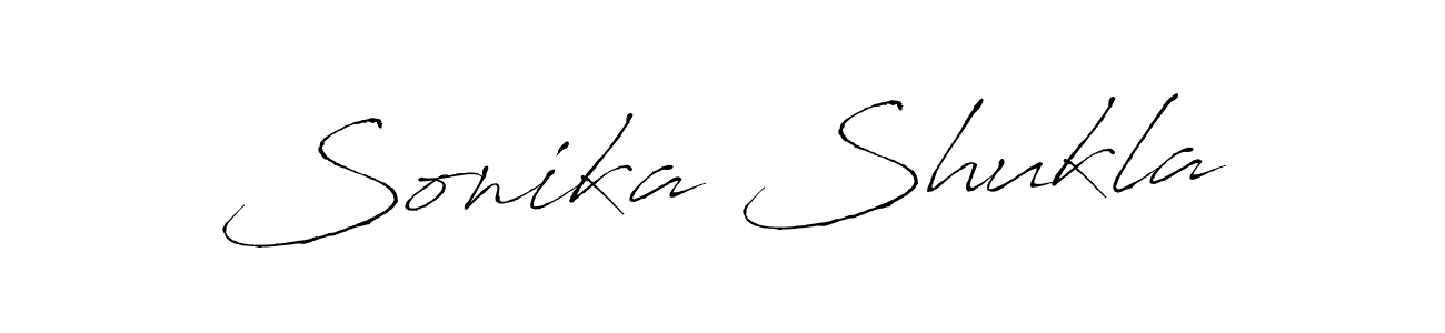 Also You can easily find your signature by using the search form. We will create Sonika Shukla name handwritten signature images for you free of cost using Antro_Vectra sign style. Sonika Shukla signature style 6 images and pictures png