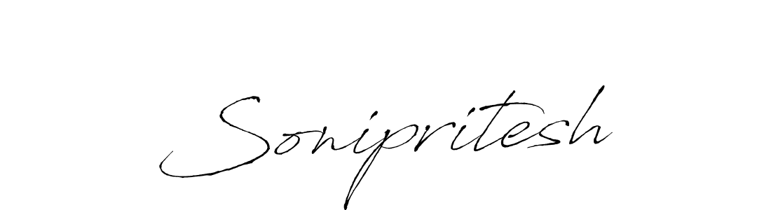 Create a beautiful signature design for name Sonipritesh. With this signature (Antro_Vectra) fonts, you can make a handwritten signature for free. Sonipritesh signature style 6 images and pictures png