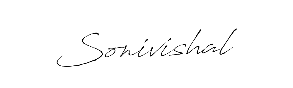 Create a beautiful signature design for name Sonivishal. With this signature (Antro_Vectra) fonts, you can make a handwritten signature for free. Sonivishal signature style 6 images and pictures png