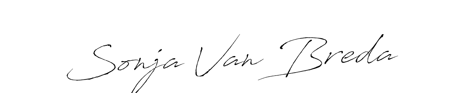 Use a signature maker to create a handwritten signature online. With this signature software, you can design (Antro_Vectra) your own signature for name Sonja Van Breda. Sonja Van Breda signature style 6 images and pictures png