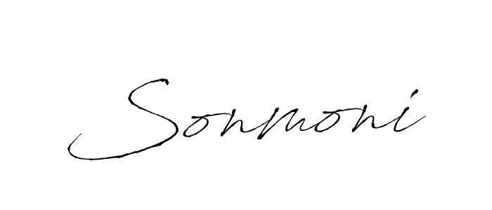 Antro_Vectra is a professional signature style that is perfect for those who want to add a touch of class to their signature. It is also a great choice for those who want to make their signature more unique. Get Sonmoni name to fancy signature for free. Sonmoni signature style 6 images and pictures png