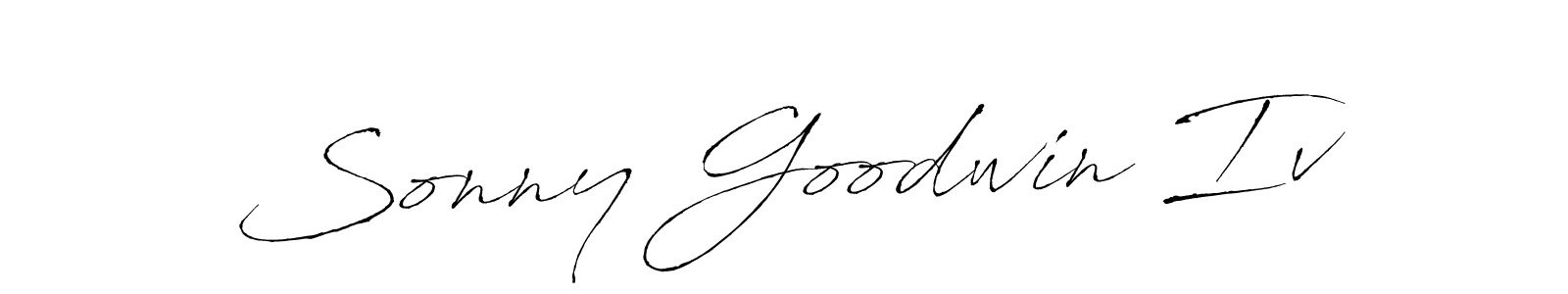 It looks lik you need a new signature style for name Sonny Goodwin Iv. Design unique handwritten (Antro_Vectra) signature with our free signature maker in just a few clicks. Sonny Goodwin Iv signature style 6 images and pictures png