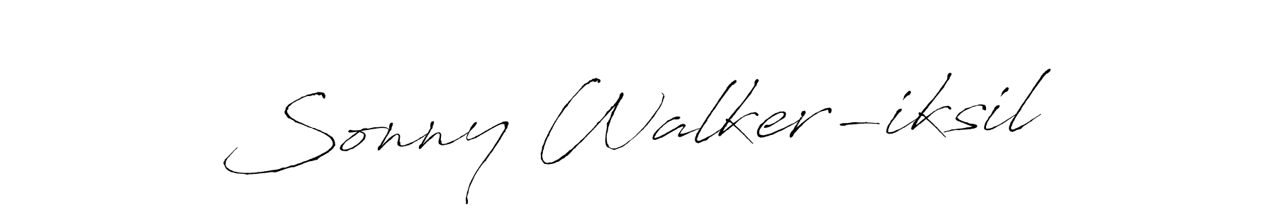 You should practise on your own different ways (Antro_Vectra) to write your name (Sonny Walker-iksil) in signature. don't let someone else do it for you. Sonny Walker-iksil signature style 6 images and pictures png